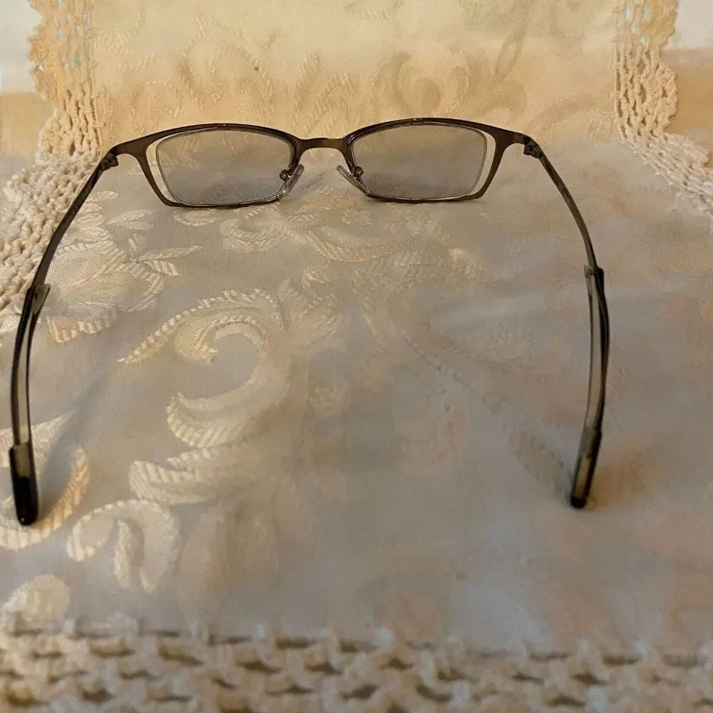 #4925 Ogis eyeglass frame occhiali gunmetal gray  48 18 137